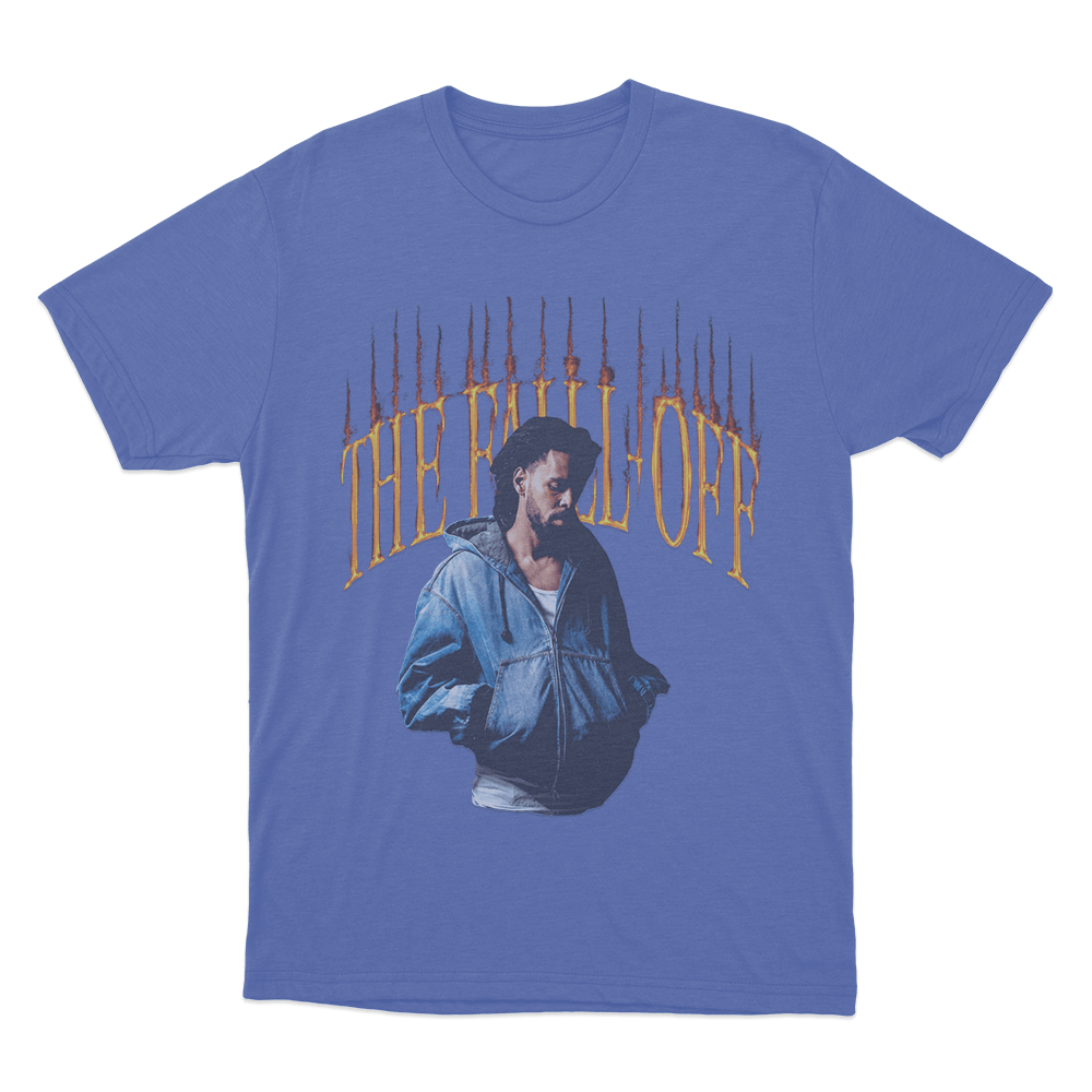 J Cole The Fall-Off Unisex T Shirt Blue J Cole The Fall Off Unisex T Shirt Blue