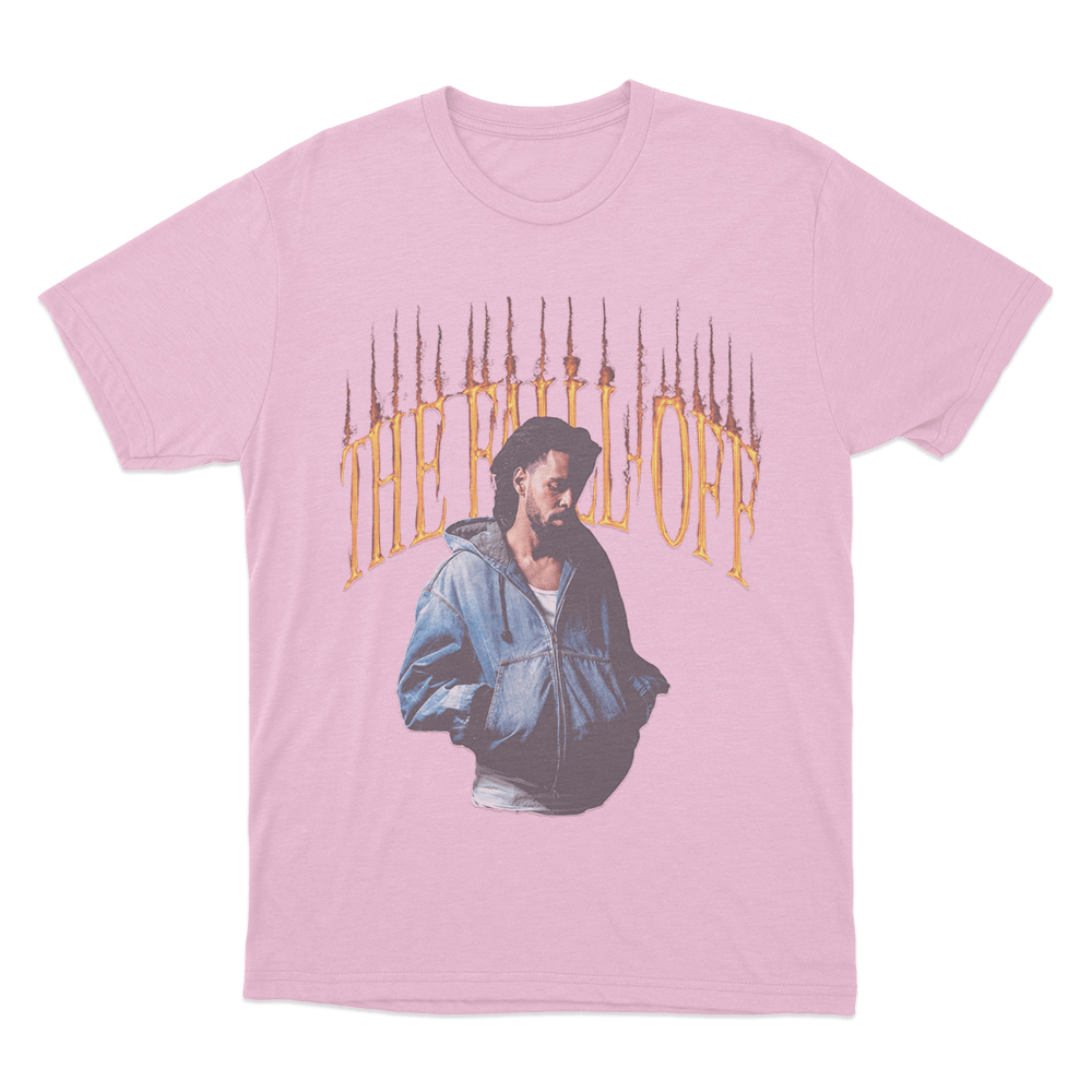 J Cole The Fall-Off Unisex T Shirt Pink J Cole The Fall Off Unisex T Shirt Pink
