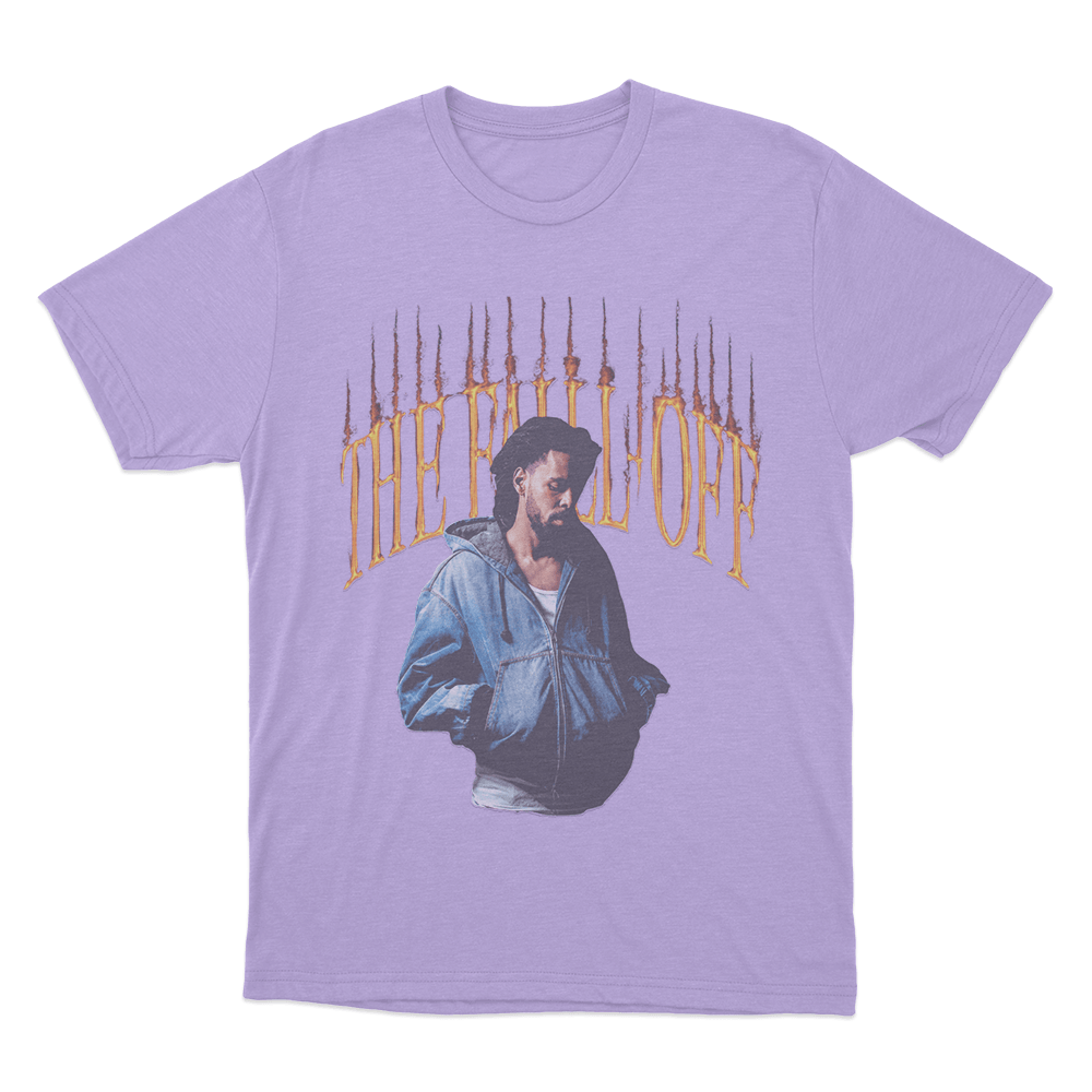 J Cole The Fall-Off Unisex T Shirt Purple J Cole The Fall Off Unisex T Shirt Purple