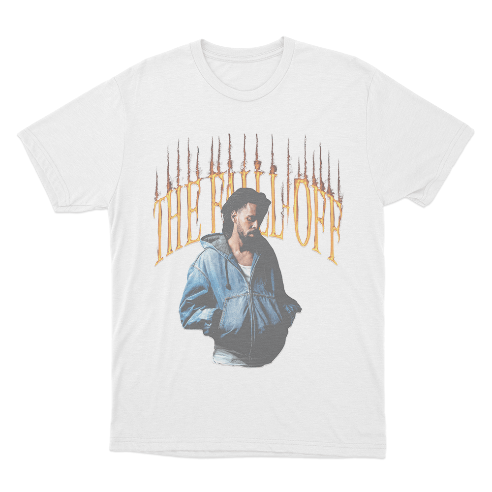 J Cole The Fall-Off Unisex T Shirt White J Cole The Fall Off Unisex T Shirt White