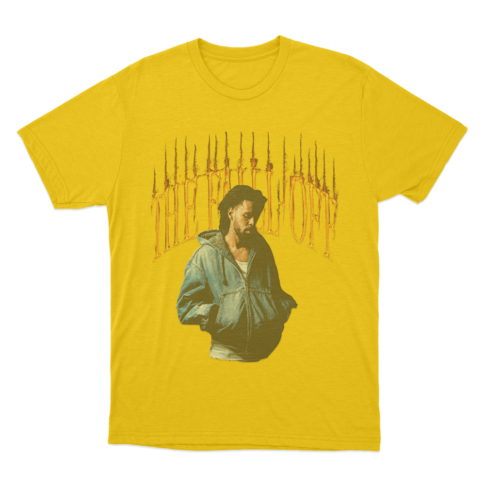 J Cole The Fall-Off Unisex T Shirt Yellow J Cole The Fall Off Unisex T Shirt Yellow