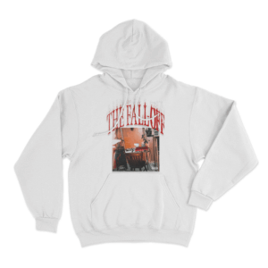 The Fall Off Cover Unisex Hoodie White