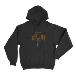 The Fall Off J. Cole Portrait Unisex Hoodie Black