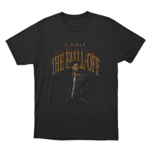 The Fall Off J. Cole Portrait Unisex T Shirt Black
