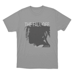 The Fall Off J. Cole Silhouette Unisex T Shirt Grey