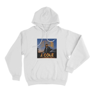 The Fall Off J. Cole Unisex Hoodie White
