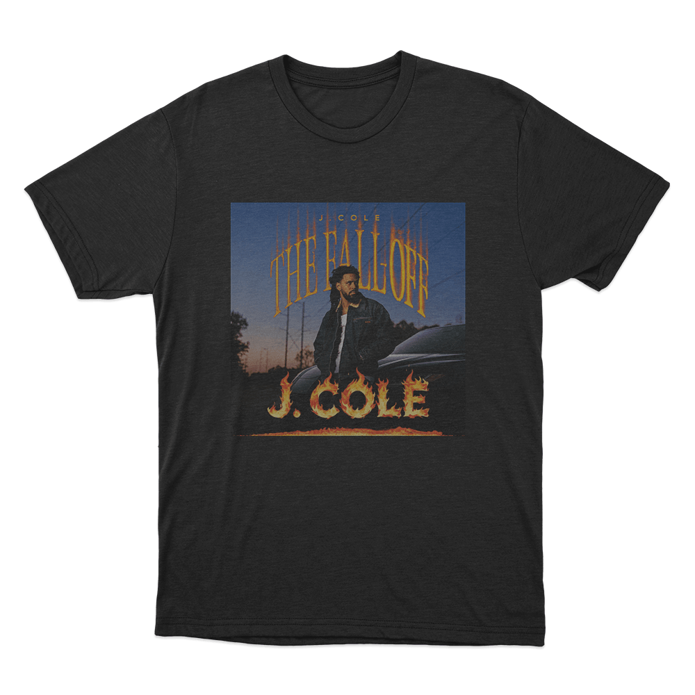 The Fall-Off J. Cole Unisex T Shirt Black The Fall Off J. Cole Unisex T Shirt Black