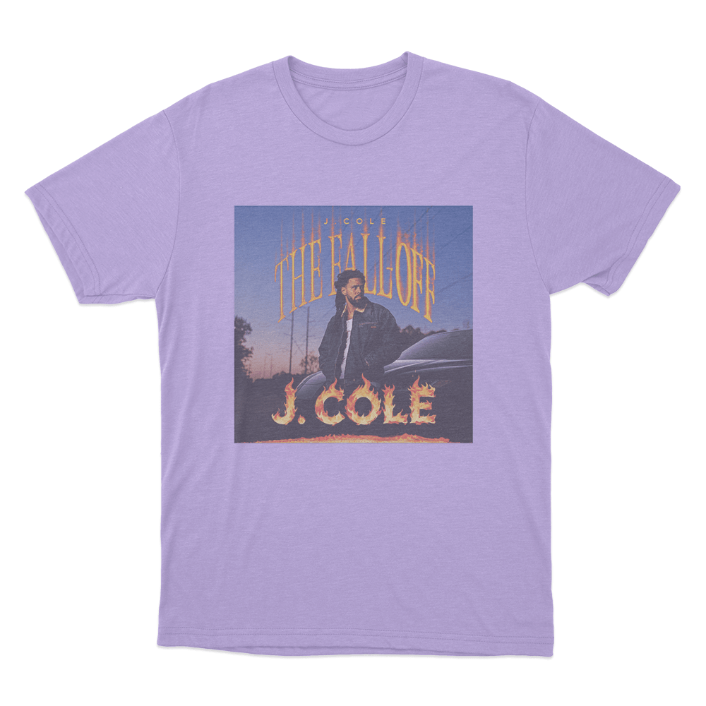 The Fall-Off J. Cole Unisex T Shirt Purple The Fall Off J. Cole Unisex T Shirt Purple