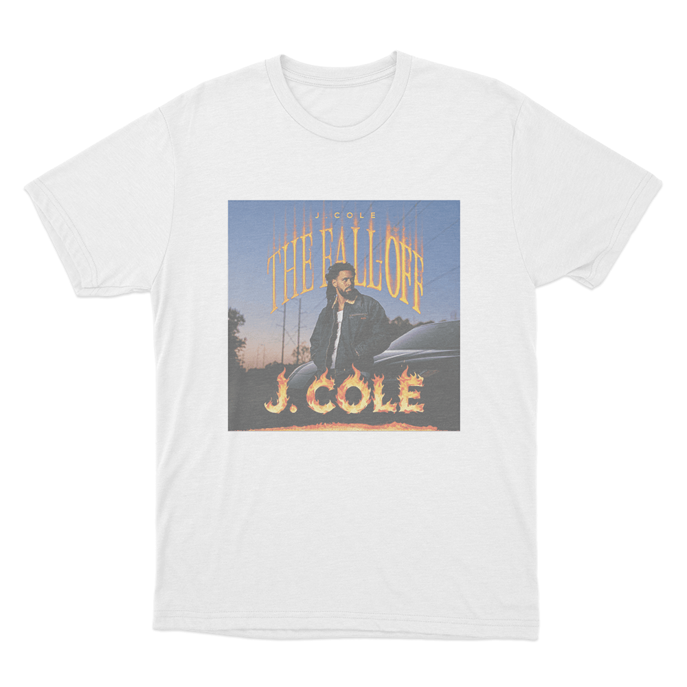 The Fall-Off J. Cole Unisex T Shirt White The Fall Off J. Cole Unisex T Shirt White