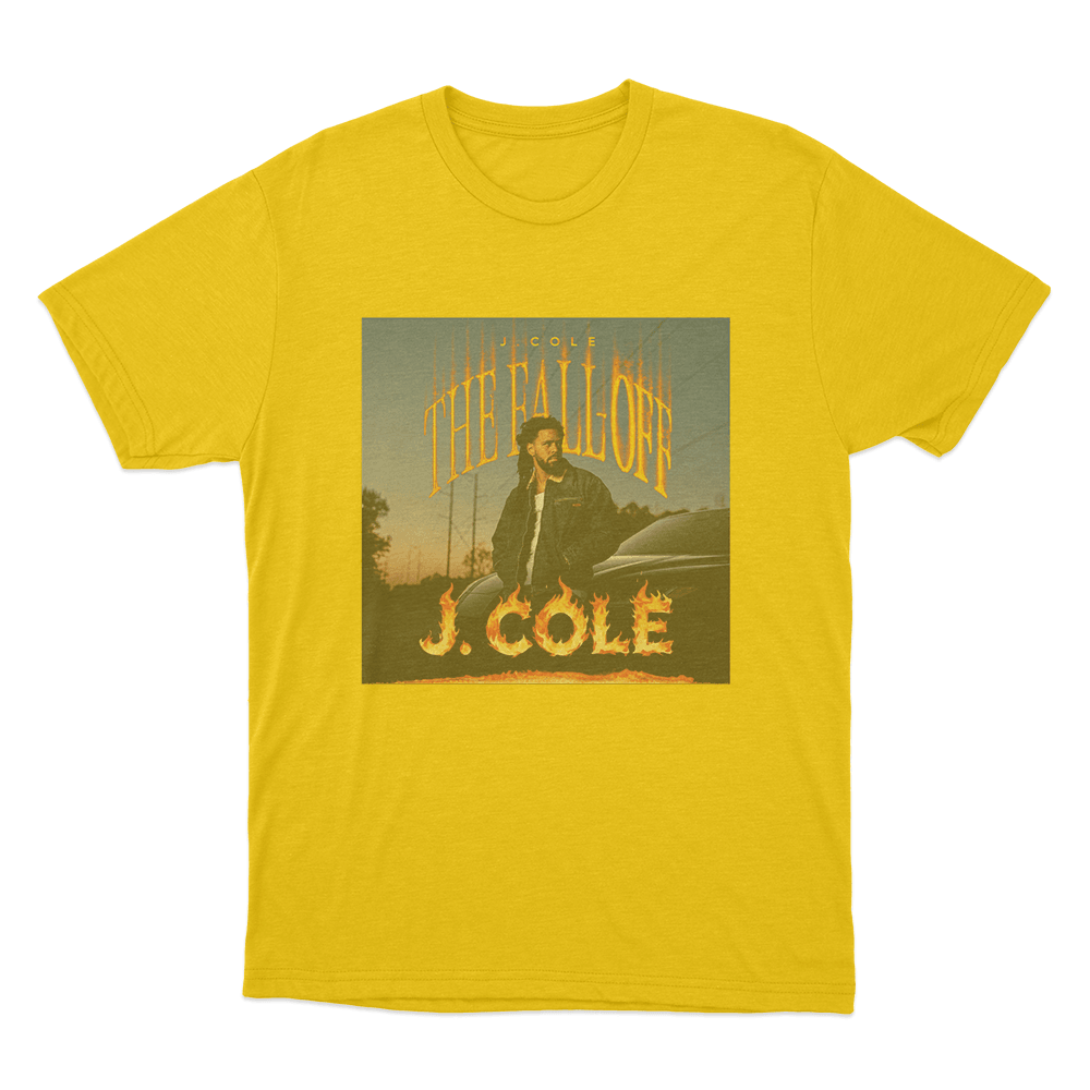 The Fall-Off J. Cole Unisex T Shirt Yellow The Fall Off J. Cole Unisex T Shirt Yellow