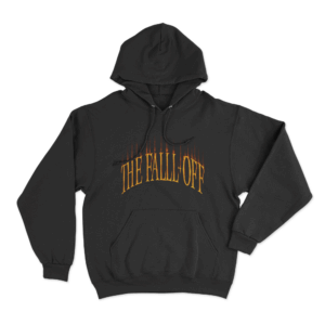 The Fall Off Logo Unisex Hoodie Black
