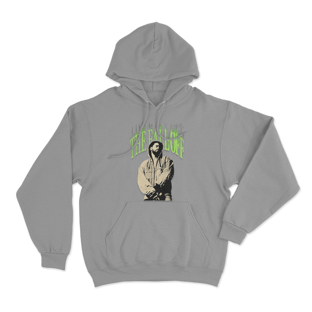 The Fall-Off Neon Edition Unisex Hoodie Grey The Fall Off Neon Edition Unisex Hoodie Grey