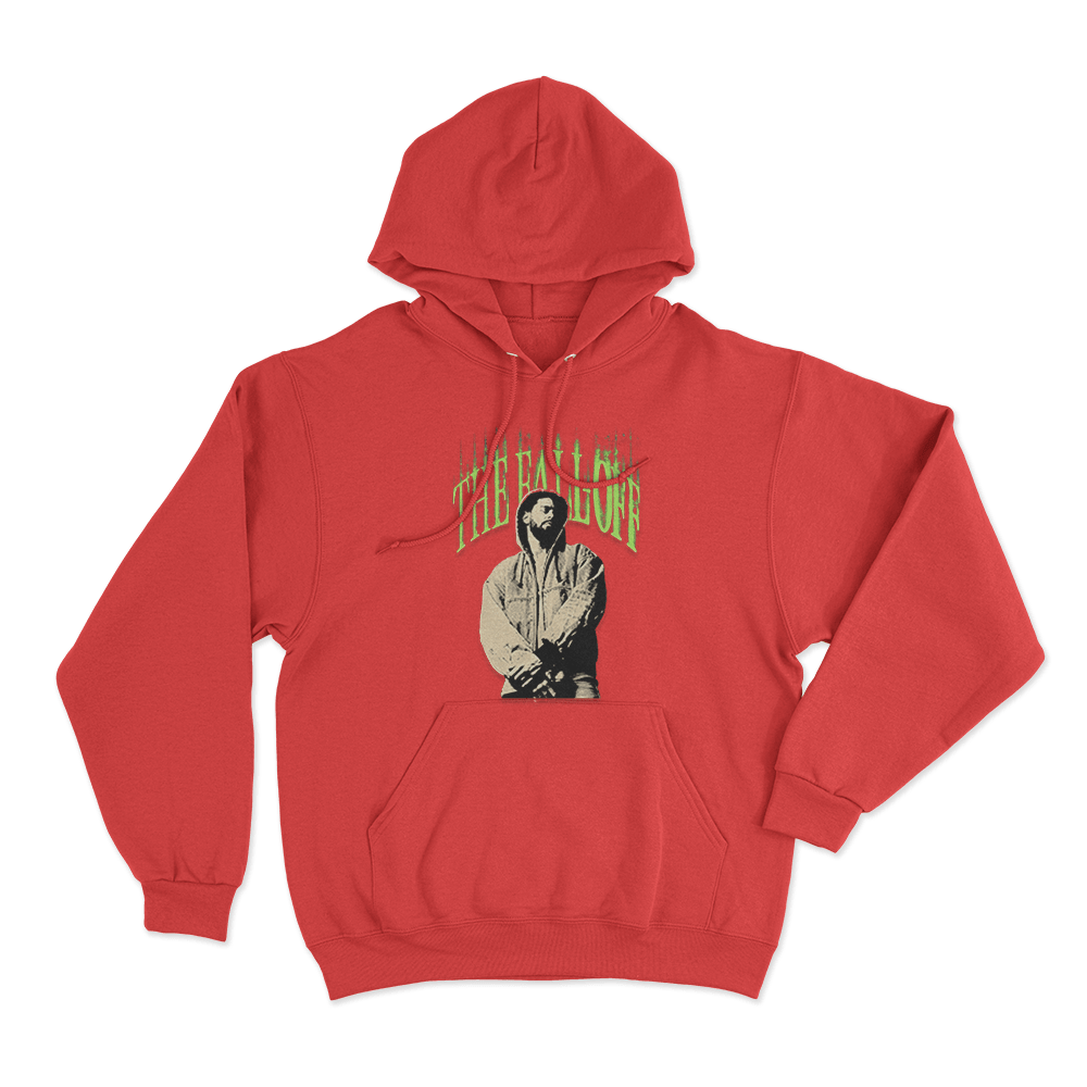 The Fall-Off Neon Edition Unisex Hoodie Red The Fall Off Neon Edition Unisex Hoodie Red